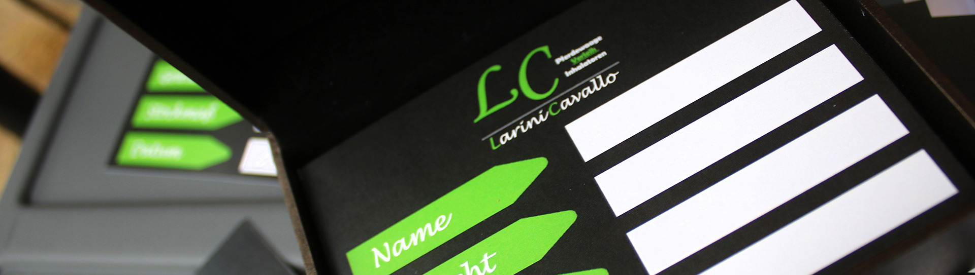 Wiegekarte LariniCavallo